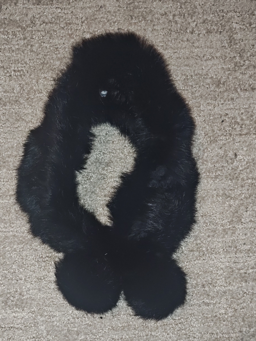 Rabbit Fur Scarf